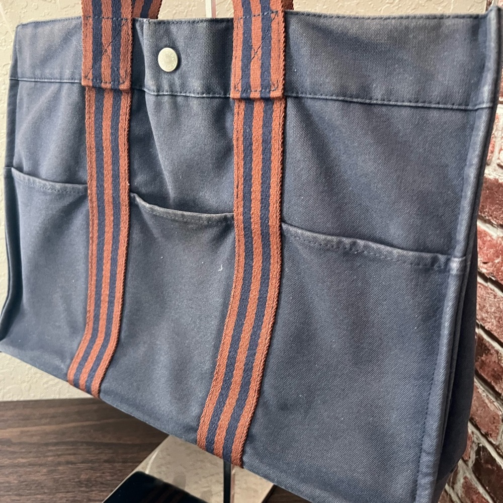 Hermes Canvas Fourre Tout MM - Picture 9 of 12